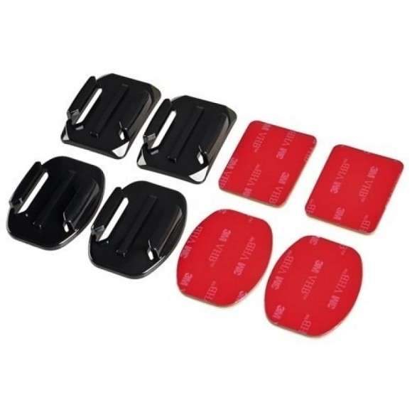 Caruba GoPro Flat and Curved Adhesive Mounts Caruba GoPro Flat and Curved Adhesive Mounts